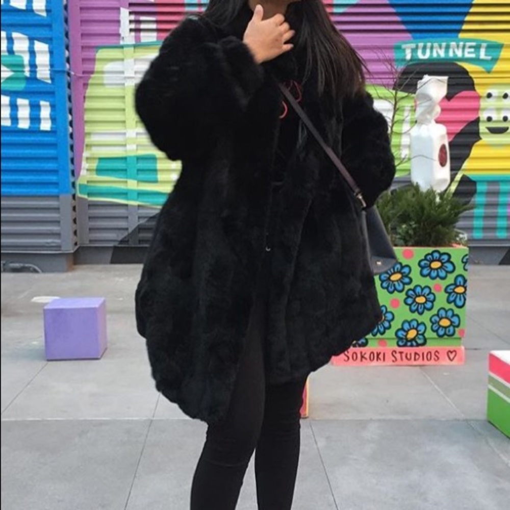 Luxurious Faux Fur Coat